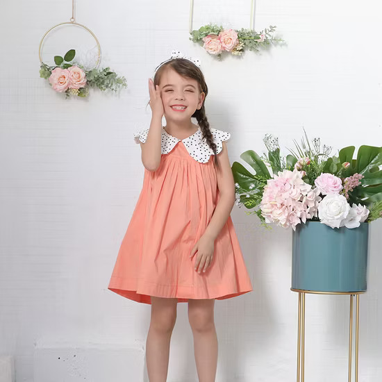 Summer Casuals Cotton Dress for Girls Baby