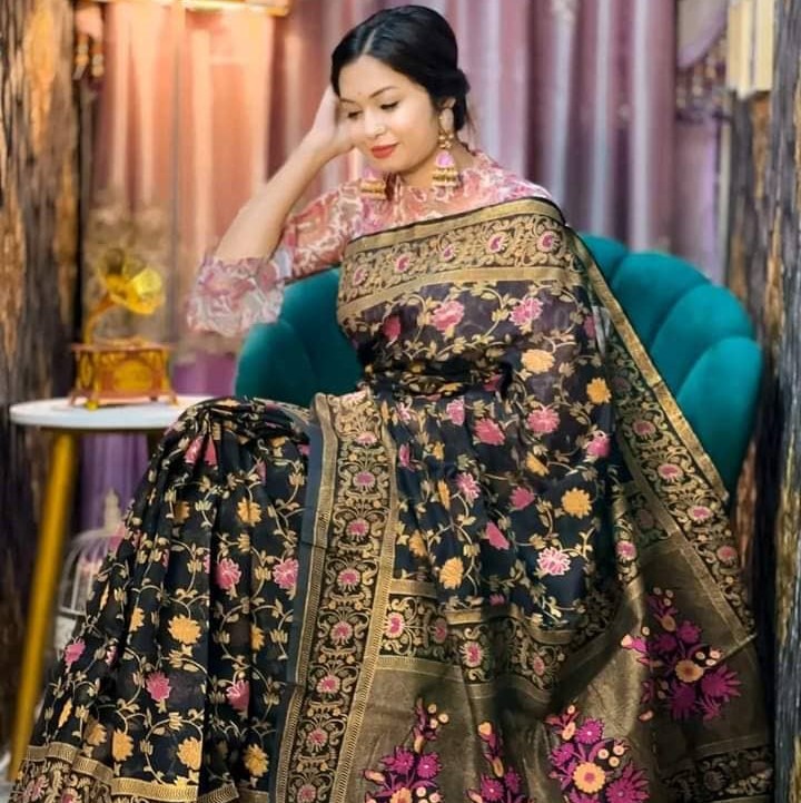 Rama Flores Sarees